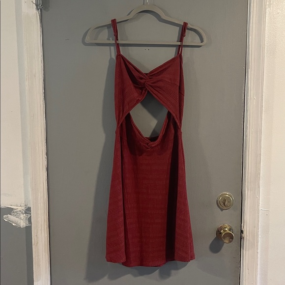 NWT Anthropologie Strappy Cutout Mini Dress M - Picture 4 of 10